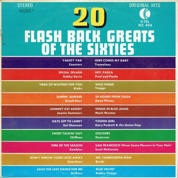  - 20 Flash Back Greats Of The Sixties