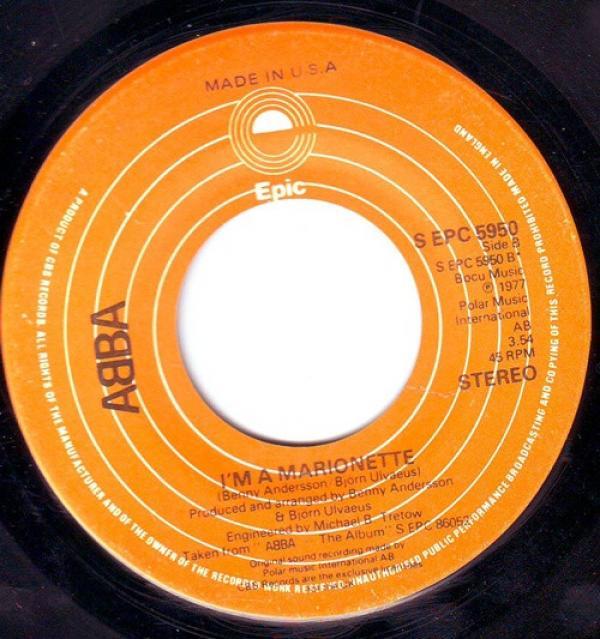 ABBA - Take A Chance On Me / I'm A Marionette