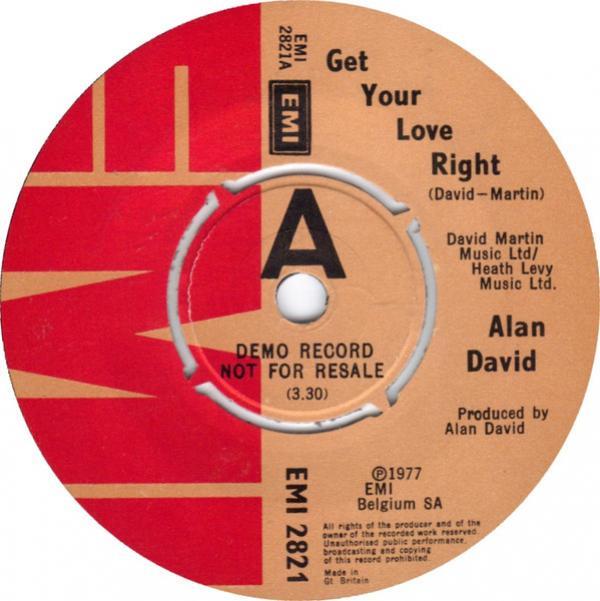 Alan David - Get Your Love Right