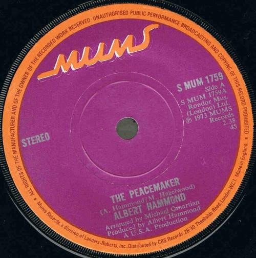 Albert Hammond - The Peacemaker