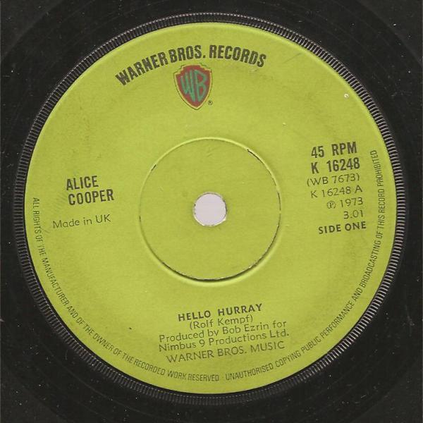 Alice Cooper - Hello Hurray
