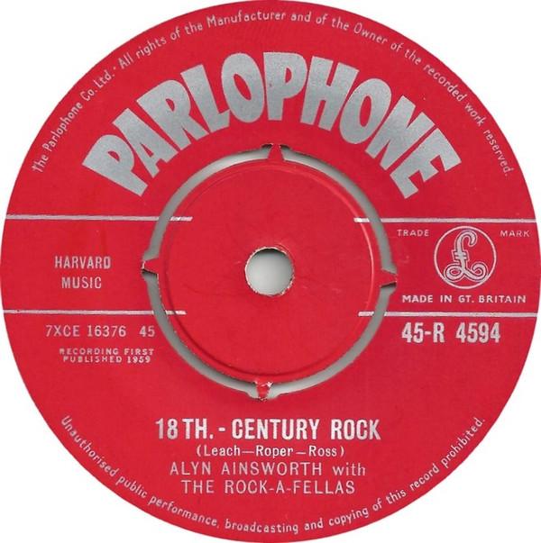 Alyn Ainsworth, The Rock-A-Fellas  - 18th. - Century Rock
