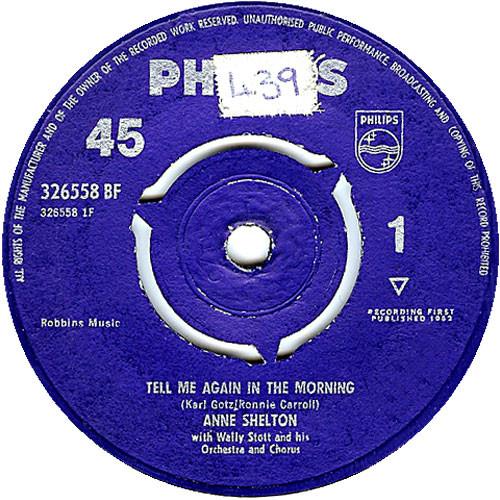 Anne Shelton - Tell Me Again In The Morning