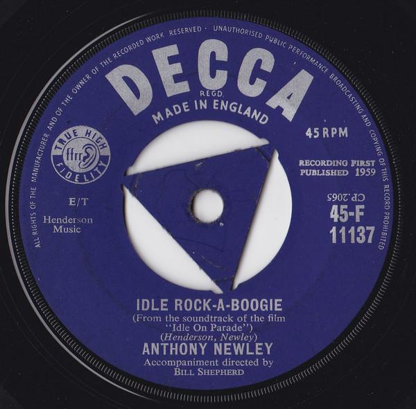 Anthony Newley - Idle Rock-A-Boogie