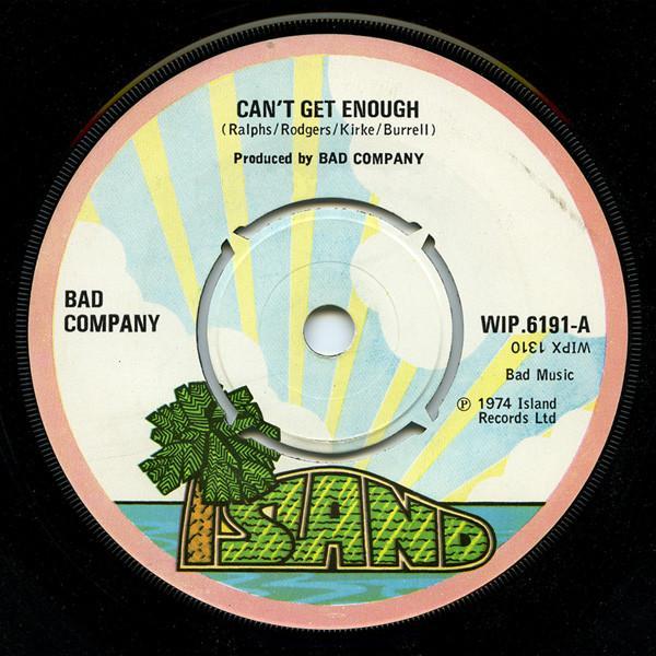 Bad Company  - Can't Get Enough
