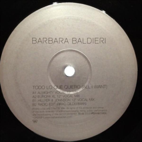 Barbara Baldieri - Todo Lo Que Quiero (All I Want)