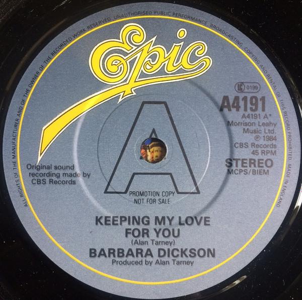 Barbara Dickson - Keeping My Love For You