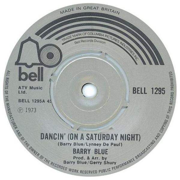 Barry Blue - Dancin' (On A Saturday Night)