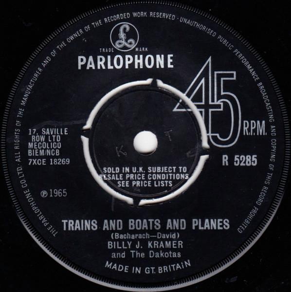 Billy J. Kramer & The Dakotas - Trains And Boats And Planes