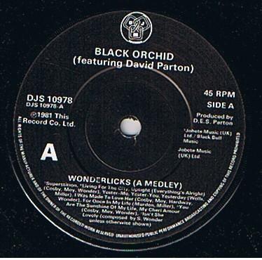 Black Orchid , David Parton - Wonderlicks