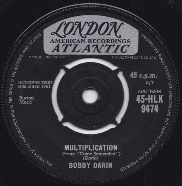 Bobby Darin - Multiplication