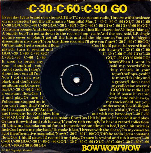 Bow Wow Wow - C·30 C·60 C·90 Go