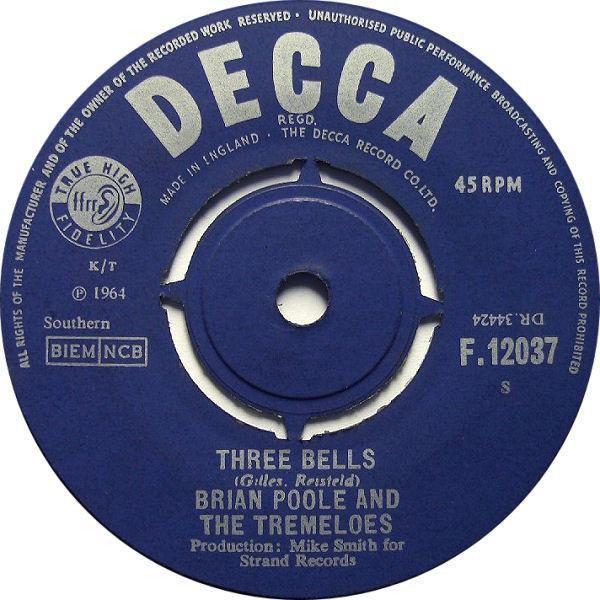 Brian Poole & The Tremeloes - Three Bells