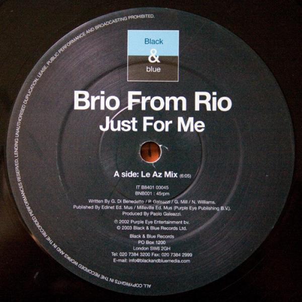 Brio From Rio - Just For Me