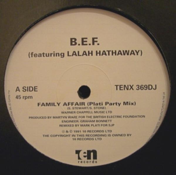 British Electric Foundation, Lalah Hathaway - Family Affair