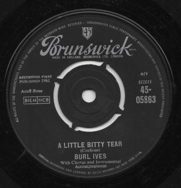 Burl Ives - A Little Bitty Tear