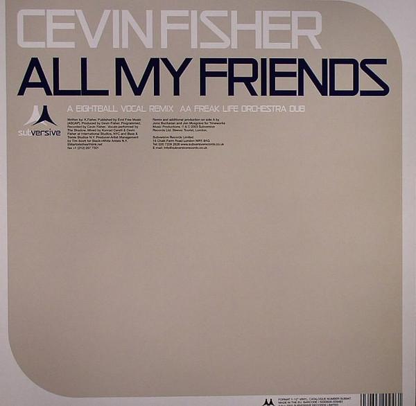 Cevin Fisher - All My Friends