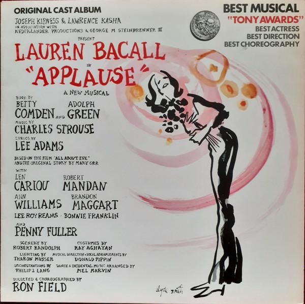 Charles Strouse, Lee Adams , Lauren Bacall - Applause (Original Broadway Cast Album)