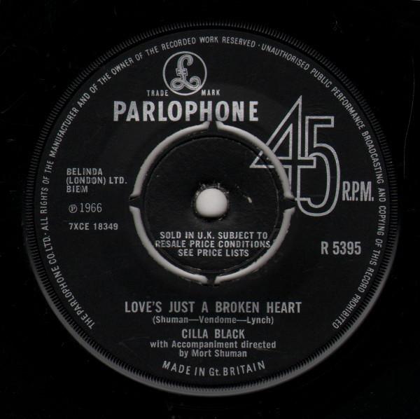 Cilla Black - Love's Just A Broken Heart