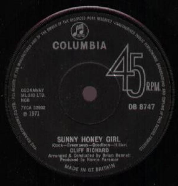 Cliff Richard - Sunny Honey Girl