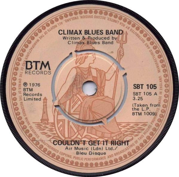 Climax Blues Band - Couldn't Get It Right