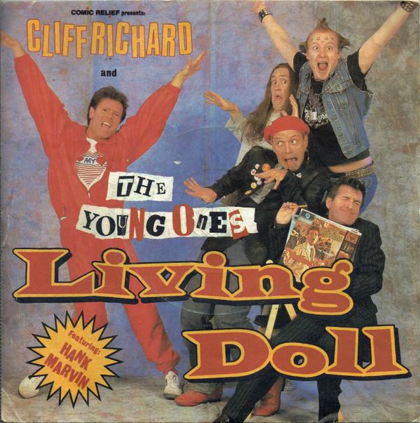 Comic Relief, Cliff Richard, The Young Ones, Hank Marvin - Living Doll