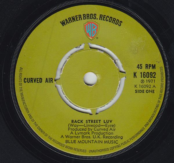 Curved Air - Back Street Luv