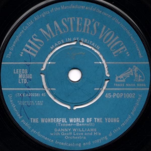 Danny Williams, Geoff Love & His Orchestra - The Wonderful World Of The Young