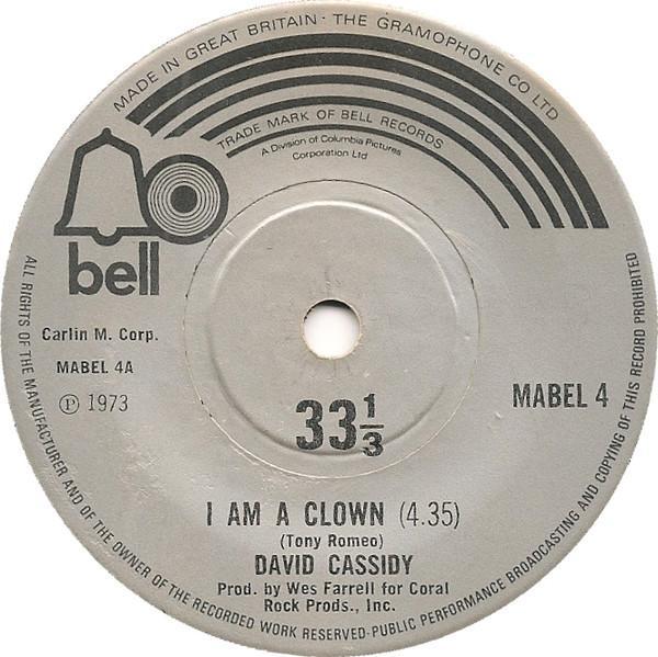 David Cassidy - I Am A Clown