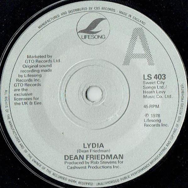 Dean Friedman - Lydia