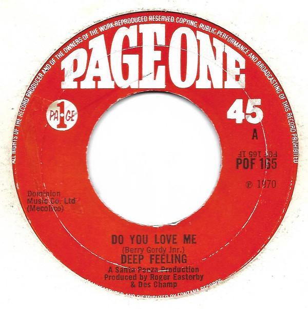 Deep Feeling - Do You Love Me