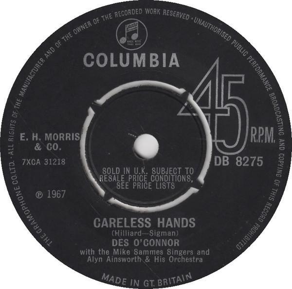 Des O'Connor - Careless Hands