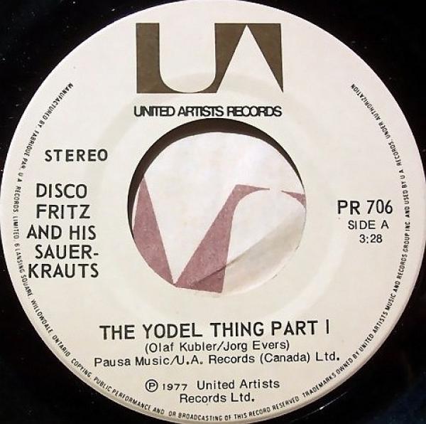 Disco Fritz & His Sauerkrauts - The Yodel Thing