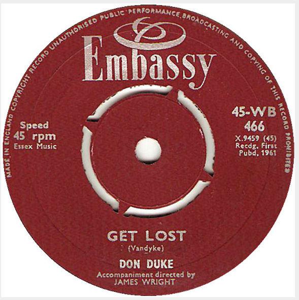 Don Duke, Jean Campbell - Get Lost / Walkin' Back To Happiness