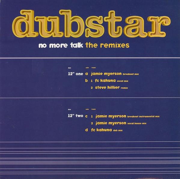 Dubstar  - No More Talk - The Remixes
