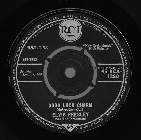 Elvis Presley, The Jordanaires - Good Luck Charm
