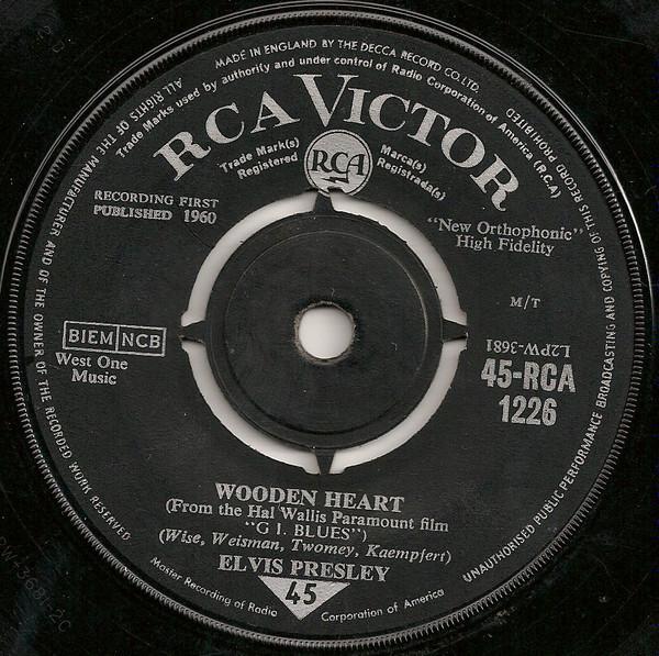 Elvis Presley - Wooden Heart