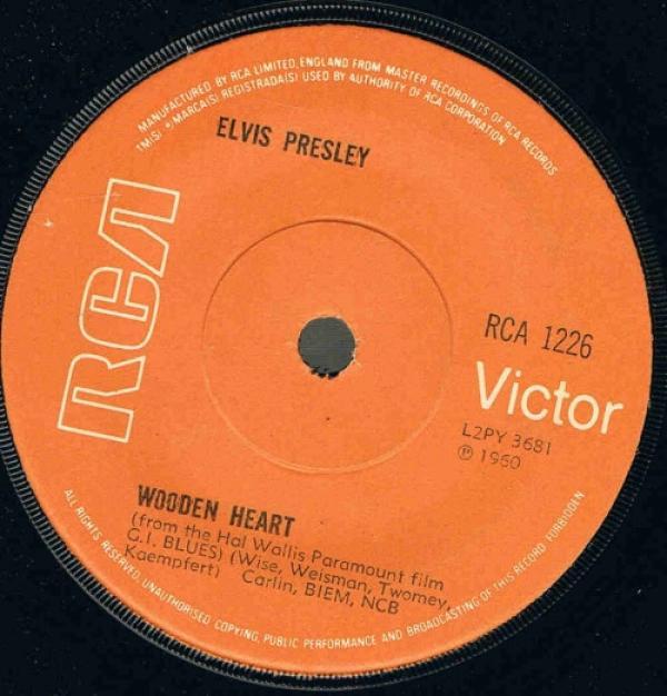 Elvis Presley - Wooden Heart