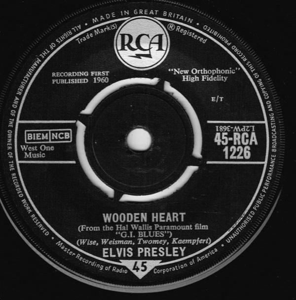 Elvis Presley - Wooden Heart