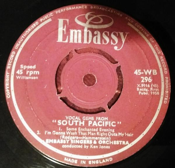 Embassy Singers & Players - Vocal Gems From "South Pacific"