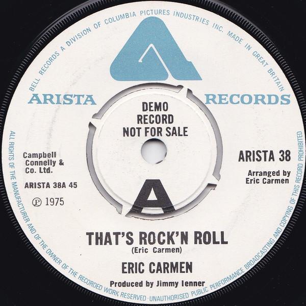 Eric Carmen - That's Rock'n Roll