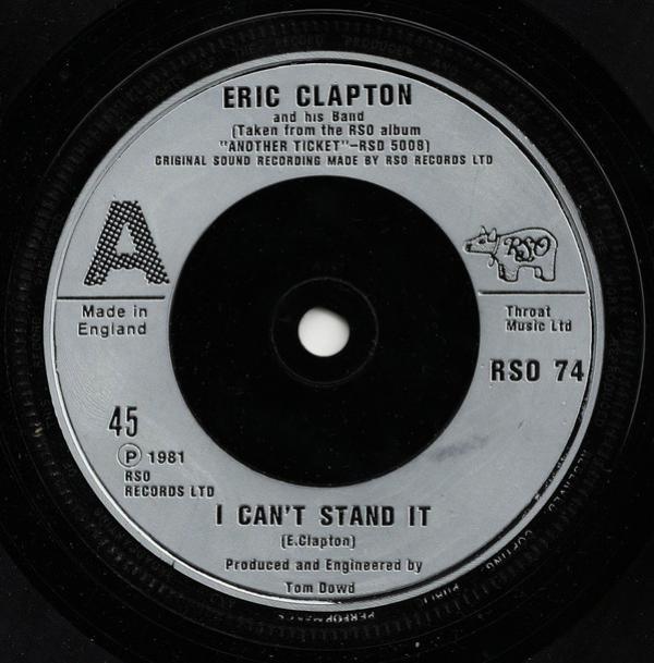 Eric Clapton And His Band - I Can't Stand It