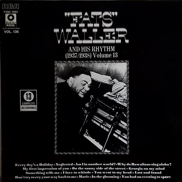 Fats Waller & His Rhythm - Complete Recordings Volume 13 (1937/1938)