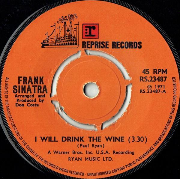 Frank Sinatra - I Will Drink The Wine