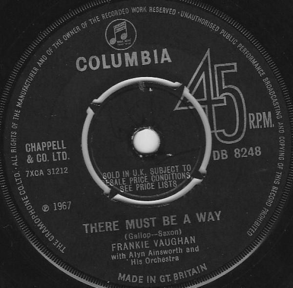 Frankie Vaughan - There Must Be A Way
