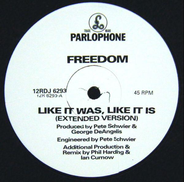 Freedom  - Like It Was Like It Is
