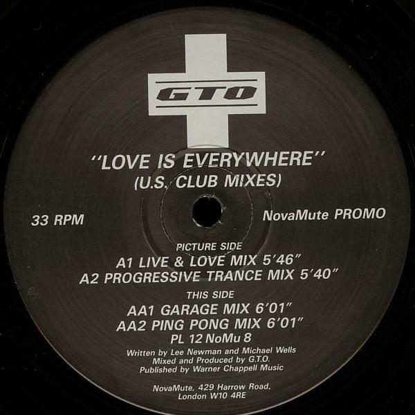 GTO - Love Is Everywhere (U.S. Club Mixes)