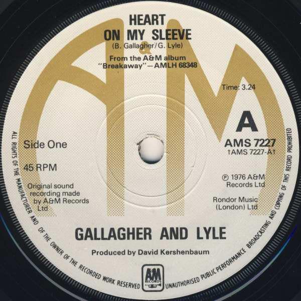 Gallagher & Lyle - Heart On My Sleeve