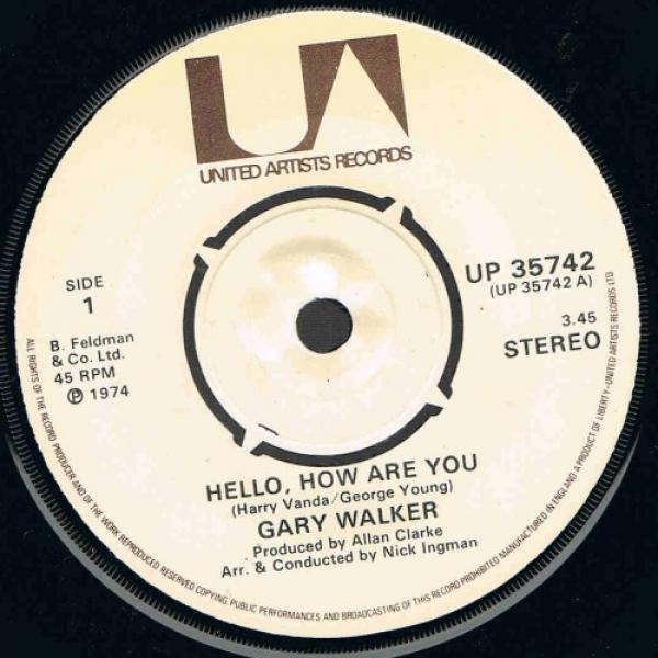 Gary Walker - Hello, How Are You