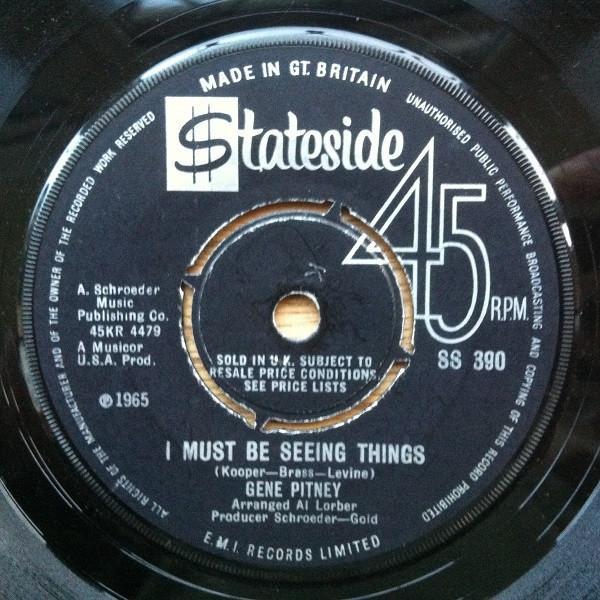 Gene Pitney - I Must Be Seeing Things
